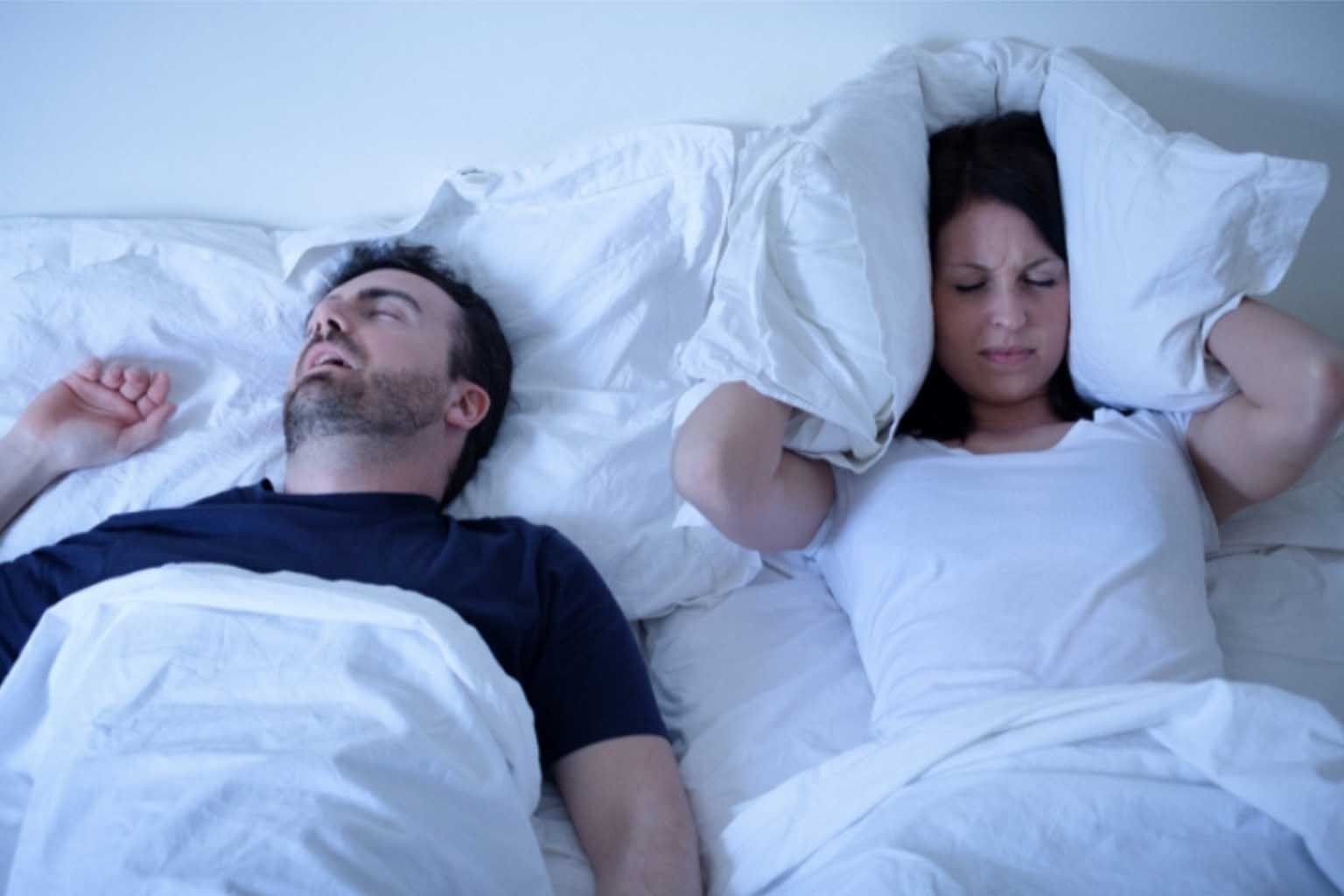 resolve sleeping issues with partner