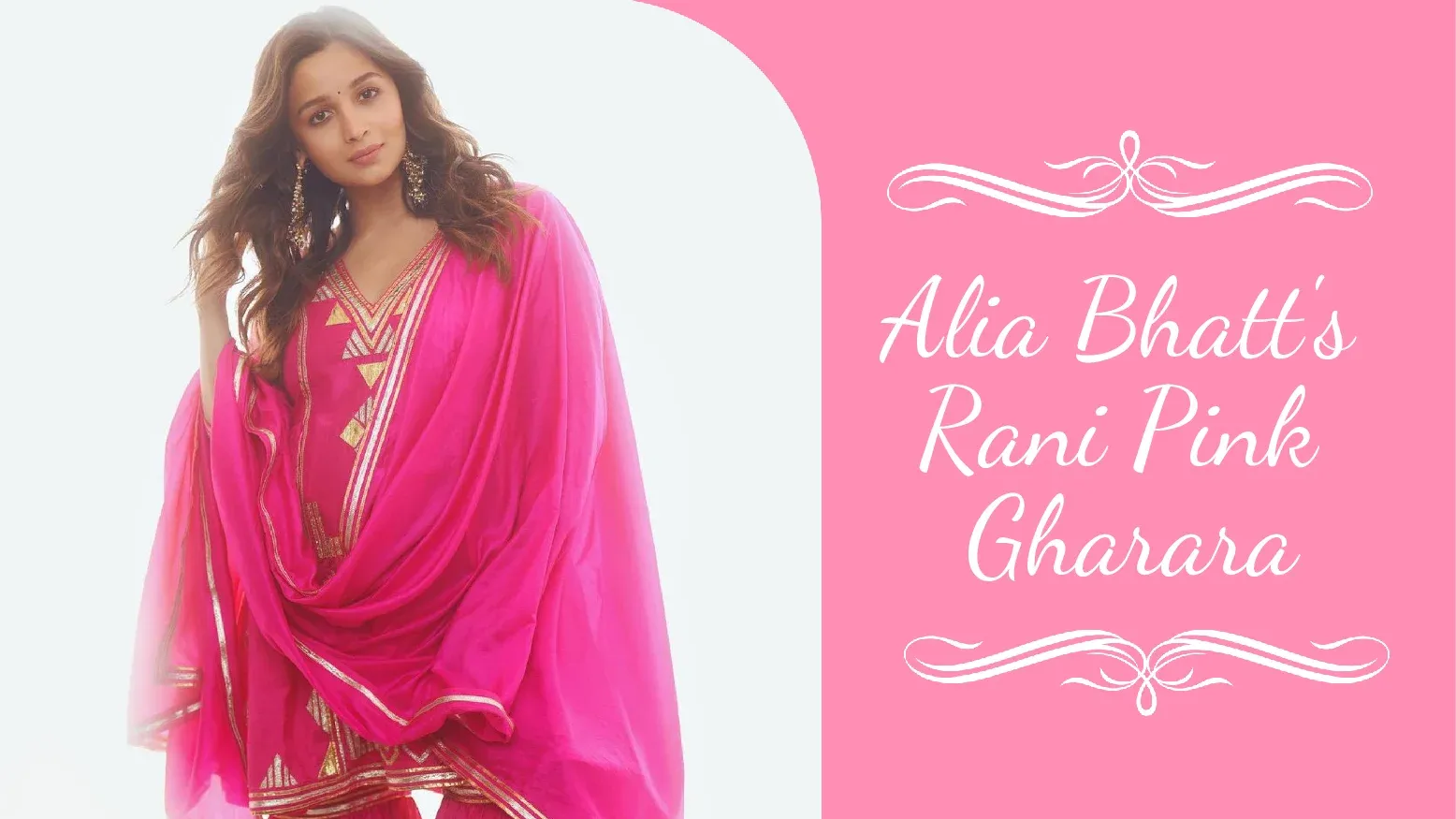 Alia Bhatt's Pink Gharara