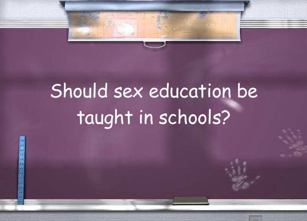 specific topic of sex education brainly