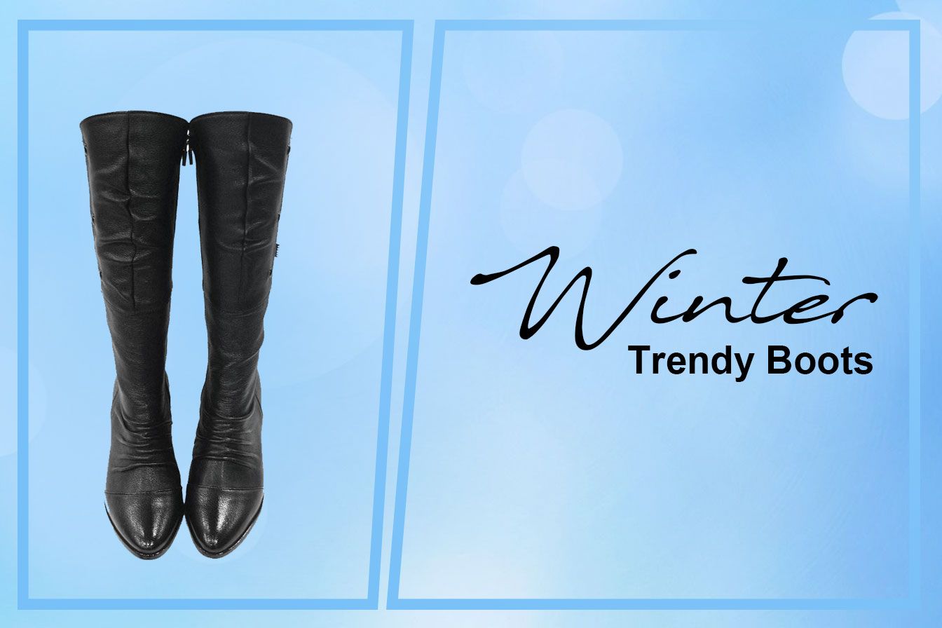 Winter trendy boots