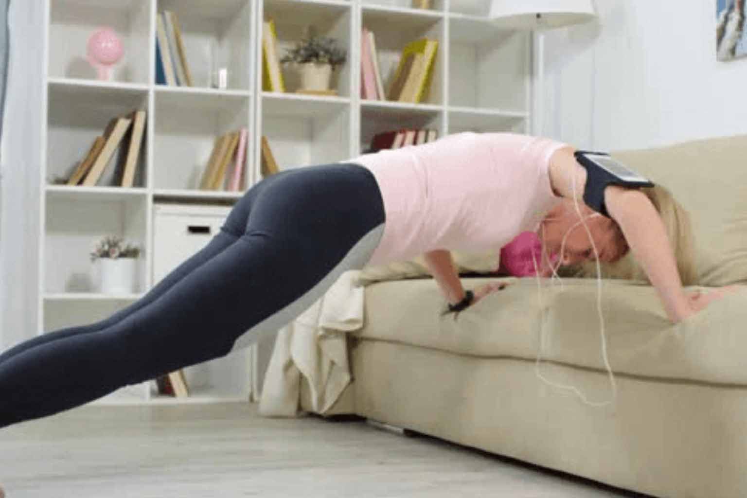 couch exercises for lazy girls