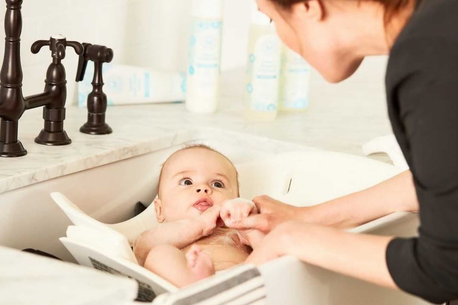 bathing your baby