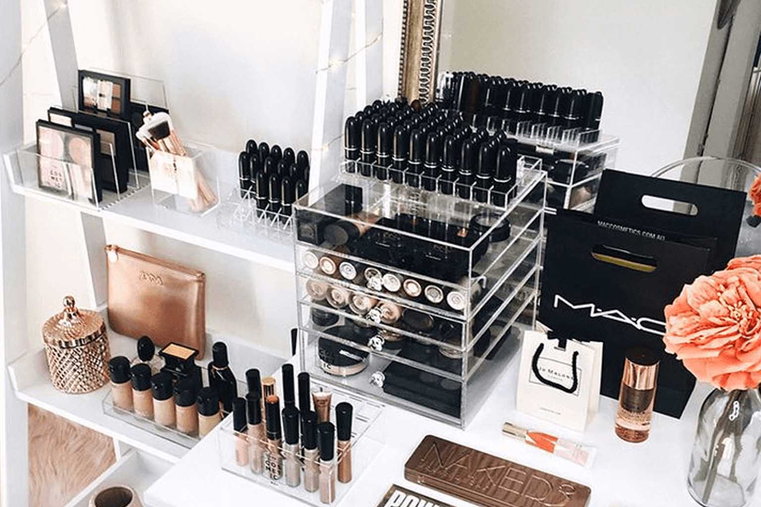 diy makeup storages