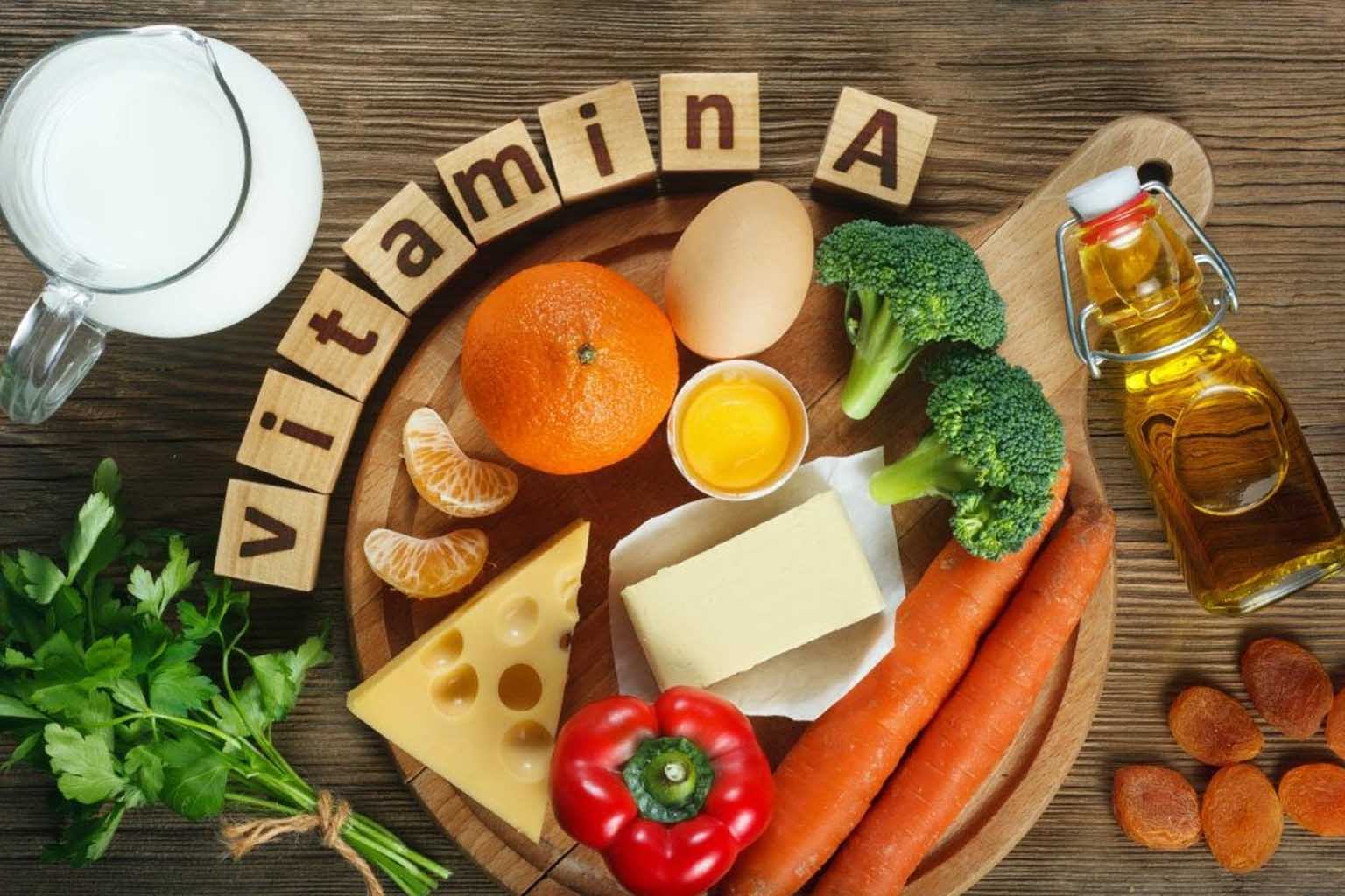 vitamin A rich food