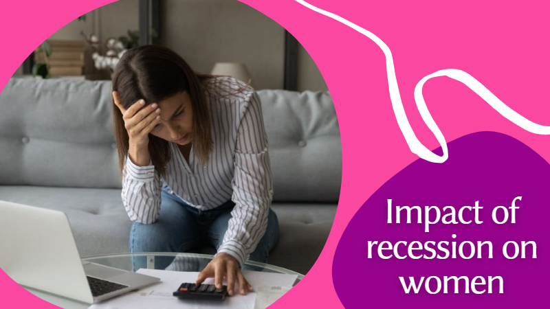 impact of recession on women