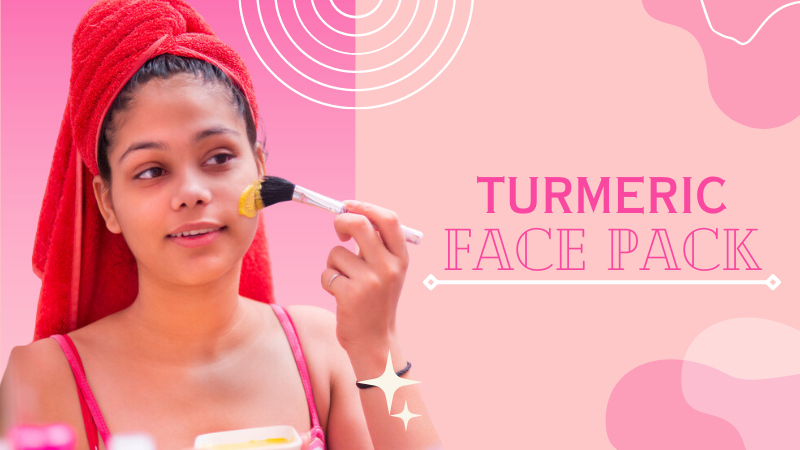 turmeric face pack
